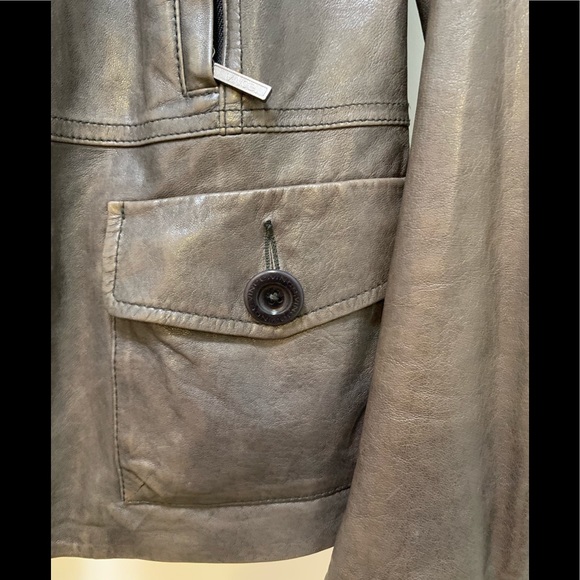 Vince Leather Jacket - Picture 7 of 8